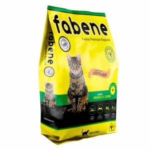 Ração Fabene Gatos Adultos Cadastros