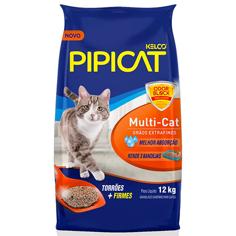 Foto-do-produto-Areia-Higienica-Pipicat-MultiCat-12kg-no-petshop-online-da-Tudo-de-Bicho