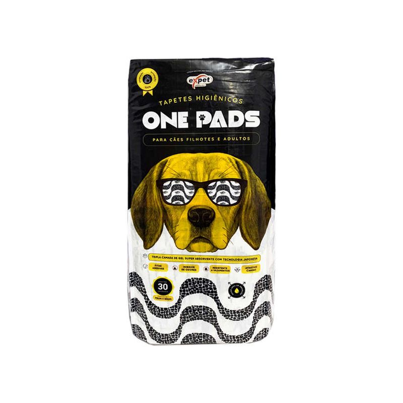 Foto-do-produto-Tapete-Higienico-Expet-One-Pads-70X60Cm-30-Unidades-no-petshop-online-da-Tudo-de-Bicho