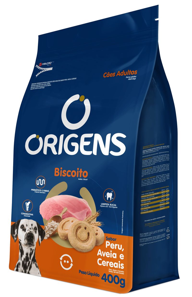 Foto-do-produto-Biscoito-Origens-Caes-Adultos-Peru-400g-no-petshop-online-da-Tudo-de-Bicho