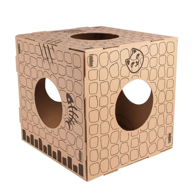 Foto-do-produto-Kit-Gato-Tubline-Cubo---Rampa-no-petshop-online-da-Tudo-de-Bicho