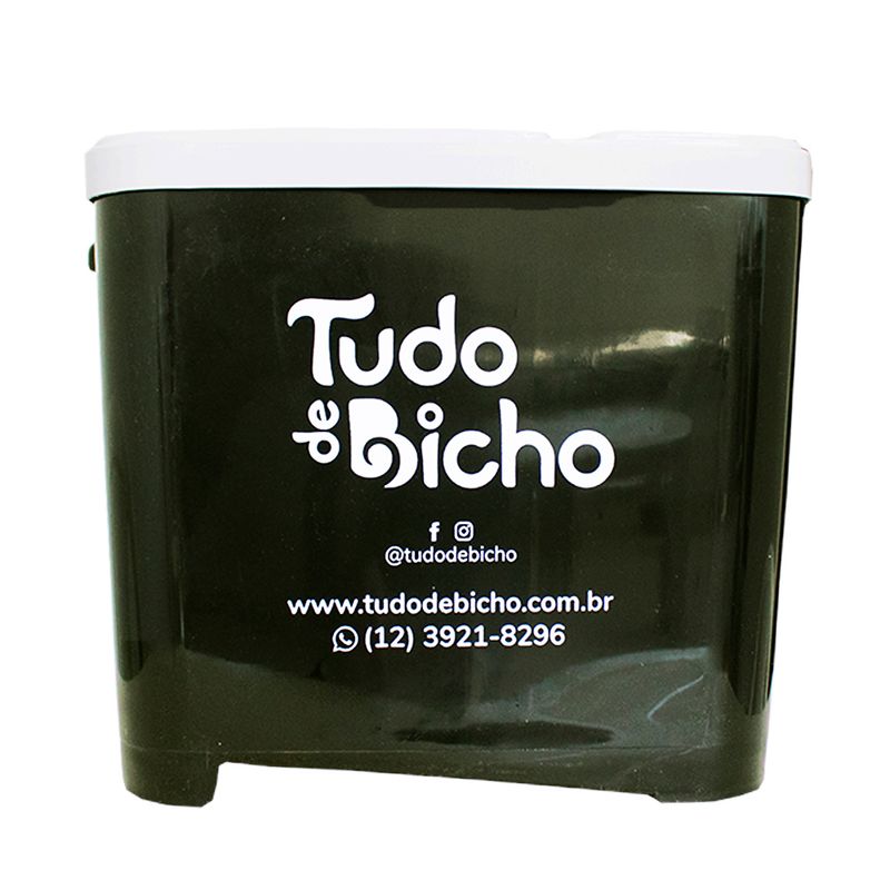 Porta Ração Amarelo - Tudo de Bicho