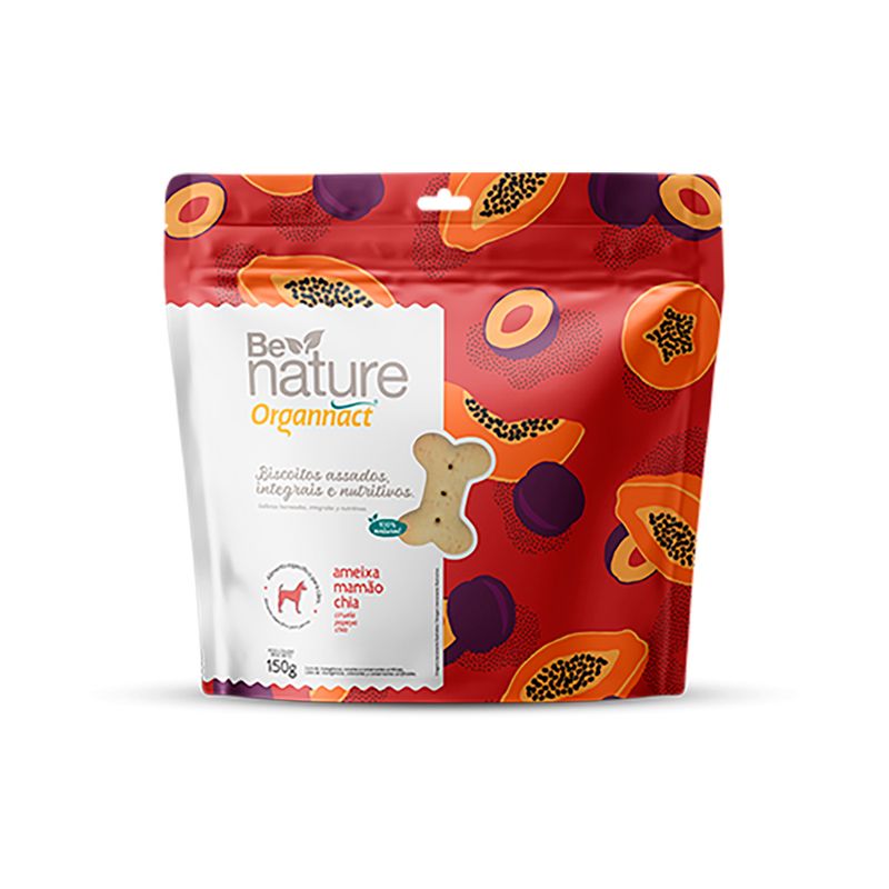 Foto-do-produto-Biscoito-Ameixa-Be-Nature-Organnact-150g-no-petshop-online-da-Tudo-de-Bicho