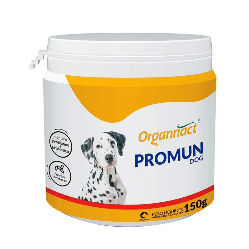 Foto-do-produto-Suplemento-Vitaminico-Promun-Dog-Caes-Organnact-150g-no-petshop-online-da-Tudo-de-Bicho