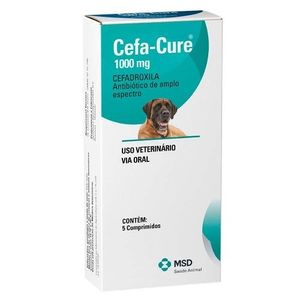 Antibiótico Cefa-Cure para Cães e Gatos