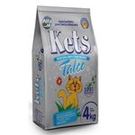 Foto-do-produto-Areia-Gatos-Higienica-Kets-Talco-Cinza-4kg-no-petshop-online-da-Tudo-de-Bicho