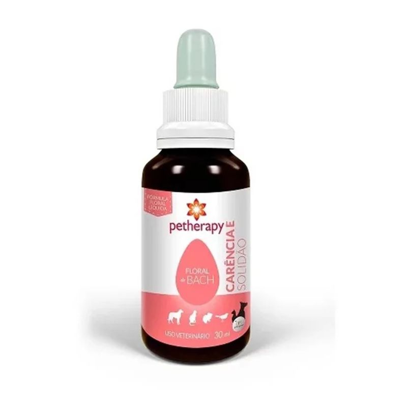 Foto-do-produto-Floral-de-Bach-Carencia-e-Solidao-Petherapy-30ml-no-petshop-online-da-Tudo-de-Bicho