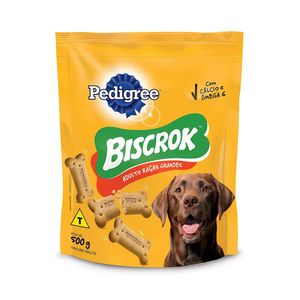 Biscoito Pedigree Cães Biscrok Adultos Raças Grandes