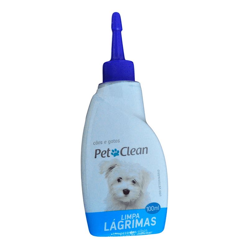 Foto-do-produto-Limpa-Lagrimas-Pet-Clean-100ml-no-petshop-online-da-Tudo-de-Bicho