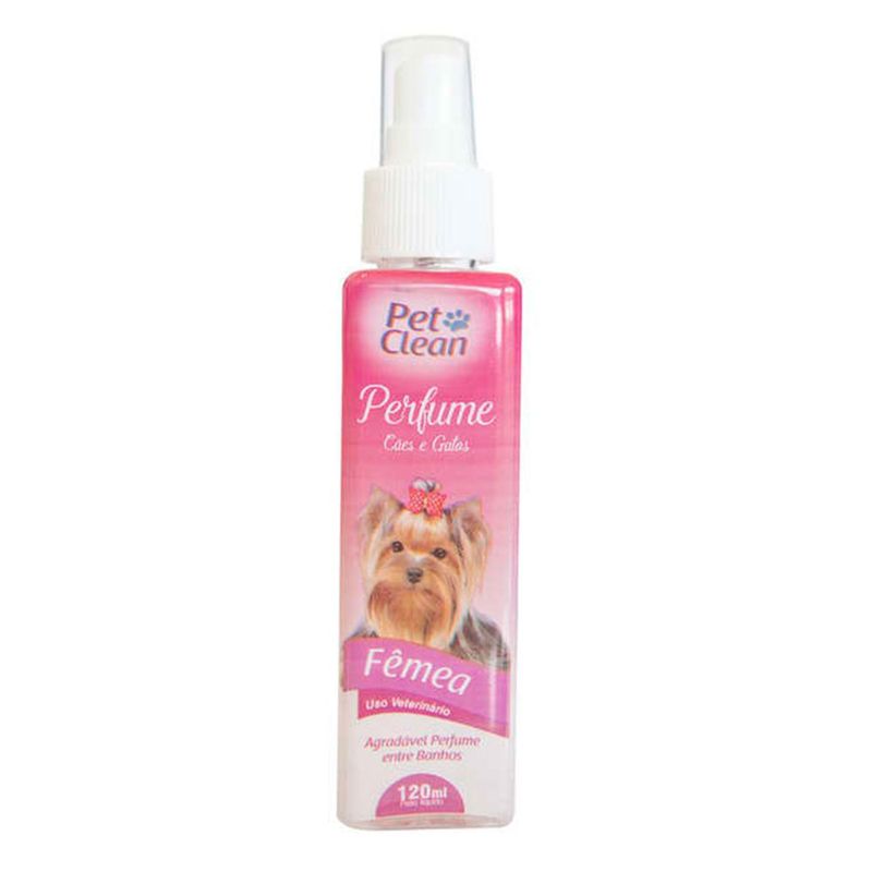 Foto-do-produto-Perfume-para-Caes-e-Gatos-Femea-Pet-Clean-120ml-no-petshop-online-da-Tudo-de-Bicho