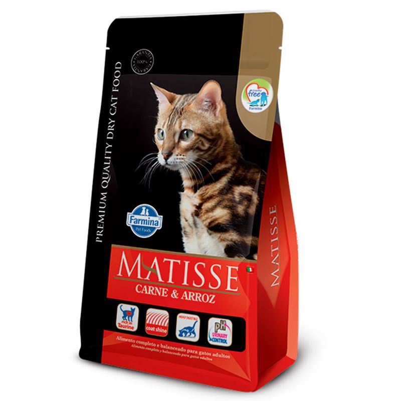 Foto-do-produto-Racao-Farmina-Matisse-Gatos-Carne-e-Arroz-800g-no-petshop-online-da-Tudo-de-Bicho