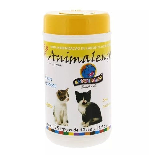 Foto-do-produto-Lencos-Umedecidos-Gatos-Animalenco-75-Unidades-no-petshop-online-da-Tudo-de-Bicho