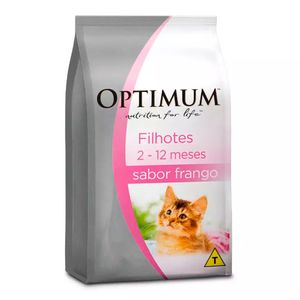 Ração Optimum Gatos Filhotes Frango