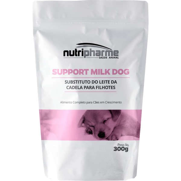 Foto-do-produto-Support-Milk-Dog-Alimento-Caes-Filhotes-Nutripharme-300g-no-petshop-online-da-Tudo-de-Bicho