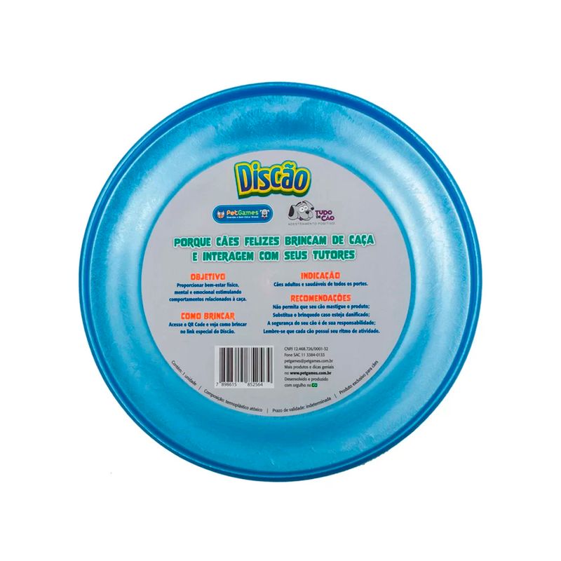 Foto-do-produto-Brinquedo-Caes-Pet-Games-Discao-Azul-no-petshop-online-da-Tudo-de-Bicho