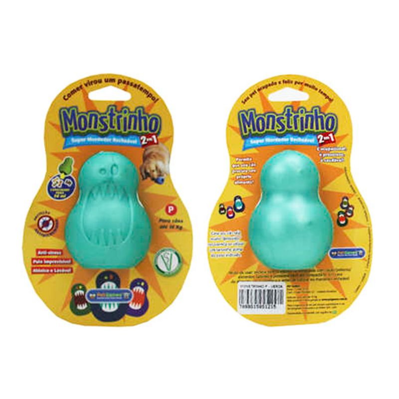 Foto-do-produto-Brinquedo-Caes-Pet-Games-Monstrinho-Verde-Tam.P-no-petshop-online-da-Tudo-de-Bicho