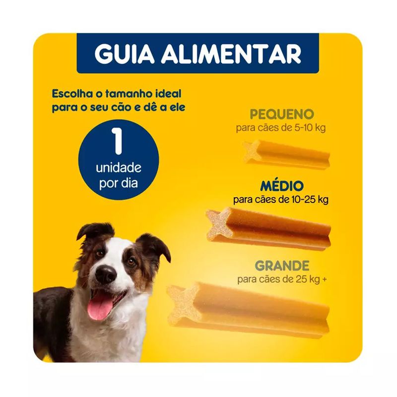 Foto-do-produto-Petisco-Pedigree-Dentastix-Caes-Racas-Medias-Cuidado-Oral-77g-no-petshop-online-da-Tudo-de-Bicho