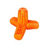 Foto-do-produto-Brinquedo-Caes-Pet-Games-Mordedor-4-Dogs-Soft-Laranja-Tam.P-no-petshop-online-da-Tudo-de-Bicho