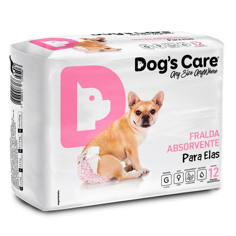 Foto-do-produto-Fralda-Higienica-G-Para-Femeas-Dogs-Care-12-Unidades-no-petshop-online-da-Tudo-de-Bicho