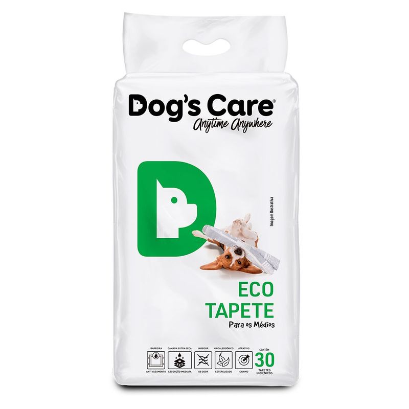 Eco Tapete Higiênico Ultra Slim Dog's Care, Dog's Care