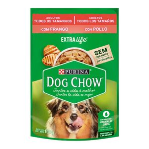 Ração Úmida Nestle Purina Dog Chow Adultos Frango Sachê