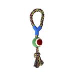 Foto-do-produto-Brinquedo-Mordedor-Forca-Com-Bola-De-Tenis-Chalesco-no-petshop-online-da-Tudo-de-Bicho