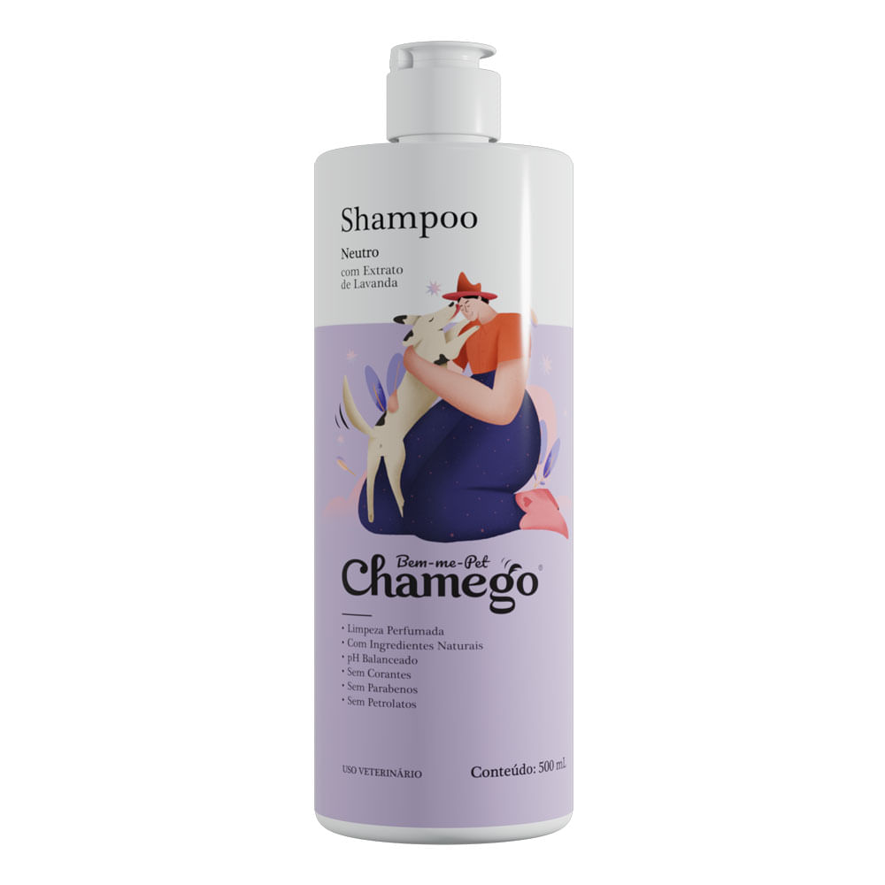 Shampoo para Pelos CLAROS Neutro 500ml - Club Dog