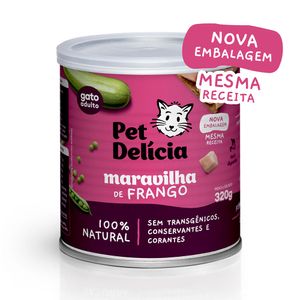 Ração Úmida Pet Delícia Gatos Maravilha de Frango