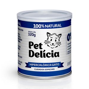 Ração Úmida Pet Delícia Gatos Hipercalórica