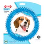 Foto-do-produto-Brinquedo-Mordedor-Dental-Argola-Azul-Caes-Ate-15kg-Odontopet-no-petshop-online-da-Tudo-de-Bicho
