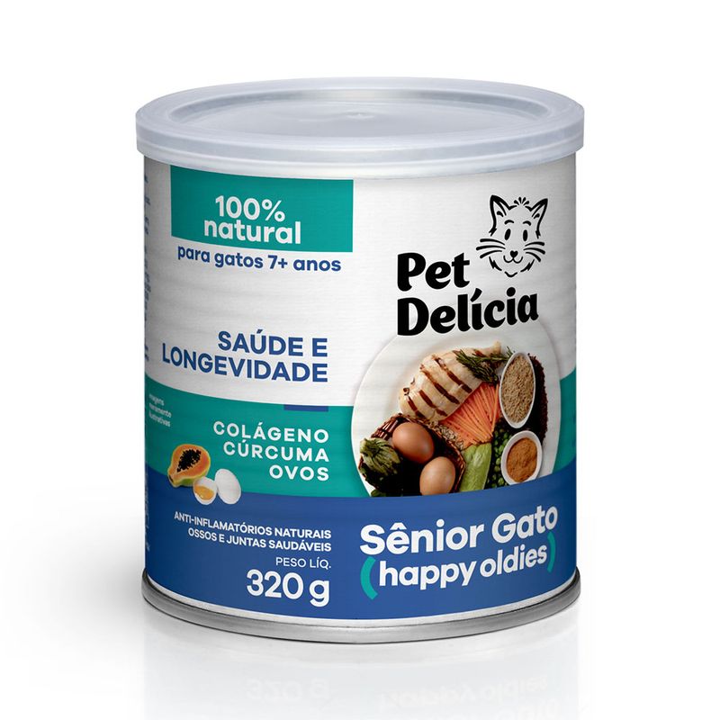 Foto-do-produto-Racao-Umida-Pet-Delicia-Gatos-7--Senior-Frango-320gr-no-petshop-online-da-Tudo-de-Bicho