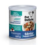 Foto-do-produto-Racao-Umida-Pet-Delicia-Caes-Senior-Happy-Oldies-320g-no-petshop-online-da-Tudo-de-Bicho