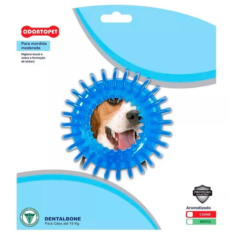Foto-do-produto-Brinquedo-Mordedor-Dental-Argola-Espacial-Azul-Caes-Ate-15kg-Odontopet-no-petshop-online-da-Tudo-de-Bicho