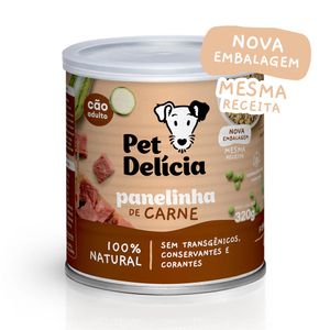 Ração Úmida Pet Delícia Cães Panelinha de Carne