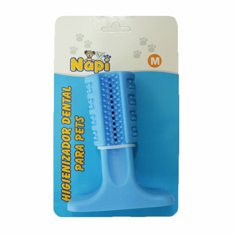 Foto-do-produto-Brinquedo-Mordedor-Escova-Dental-Azul-Napi-M-no-petshop-online-da-Tudo-de-Bicho
