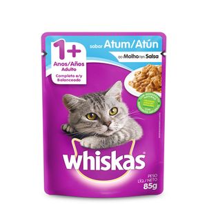 Ração Úmida Whiskas Sachê Gatos Adultos Atum