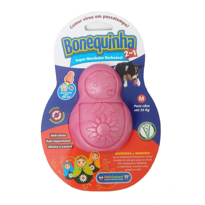Foto-do-produto-Brinquedo-Caes-Pet-Games-Bonequinha-Rosa-Tam.M-no-petshop-online-da-Tudo-de-Bicho
