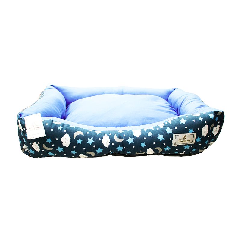 Foto-do-produto-Cama-De-Tecido-Retangular-Maxximo-Pet-Ceu-Azul-G-no-petshop-online-da-Tudo-de-Bicho