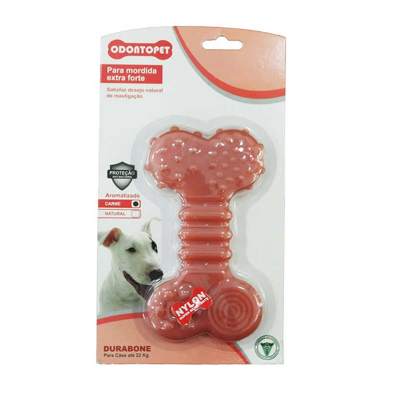 Foto-do-produto-Brinquedo-Mordedor-Durabone-Flat-Caes-Ate-22kg-Odontopet-no-petshop-online-da-Tudo-de-Bicho