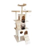 Foto-do-produto-Arranhador-para-Gatos-Full-180Cm-Bege-Sisal-no-petshop-online-da-Tudo-de-Bicho