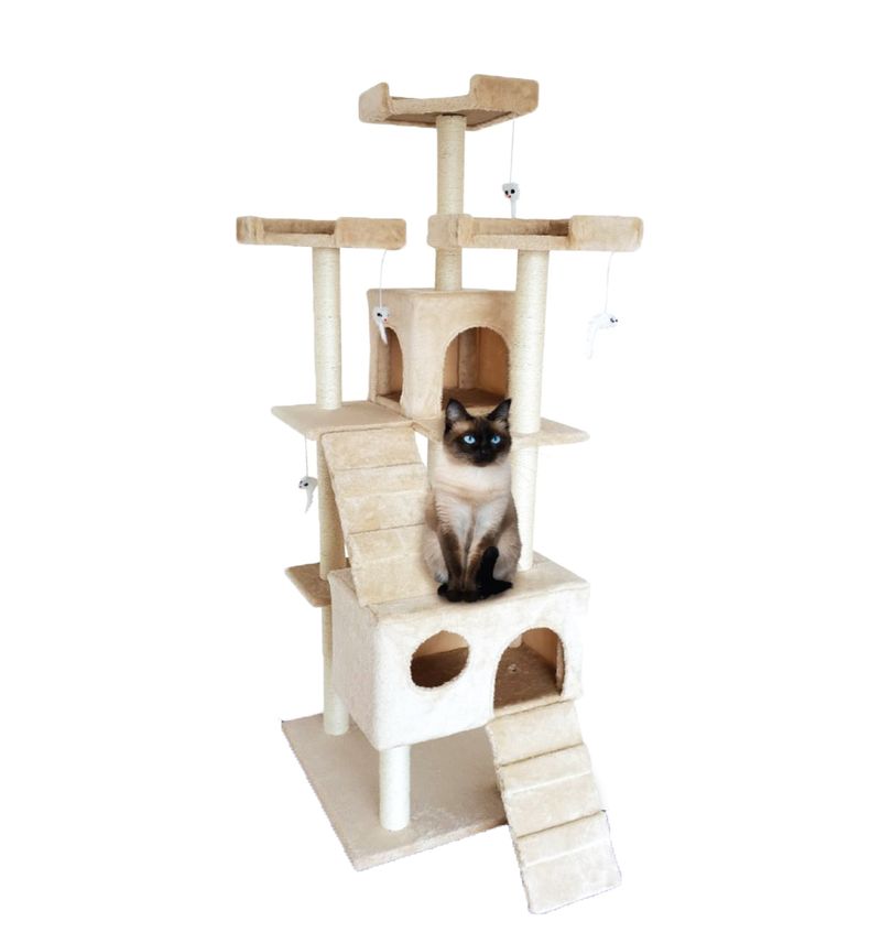 Foto-do-produto-Arranhador-para-Gatos-Full-180Cm-Bege-Sisal-no-petshop-online-da-Tudo-de-Bicho
