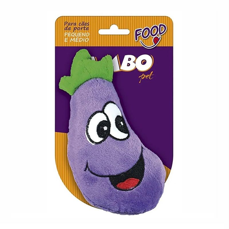 Foto-do-produto-Brinquedo-Caes-Jambo-Mordedor-Pelucia-Food-Beringela-no-petshop-online-da-Tudo-de-Bicho