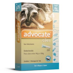 Antipulgas Advocate Cães 4 a 10kg