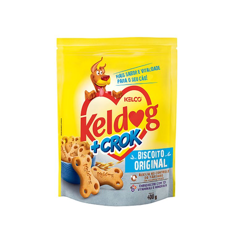 Foto-do-produto-Biscoito-Keldog---Crok-Original-400g-no-petshop-online-da-Tudo-de-Bicho