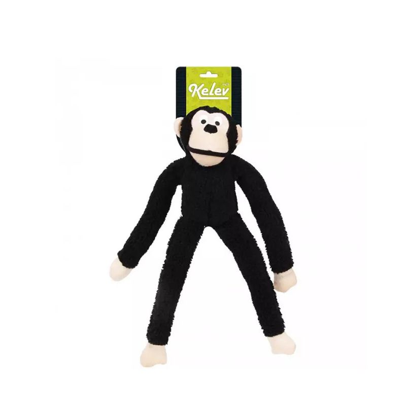 Foto-do-produto-Brinquedo-Mordedor-Caes-Pelucia-Macaco-Grande-Preto-Jambo-no-petshop-online-da-Tudo-de-Bicho