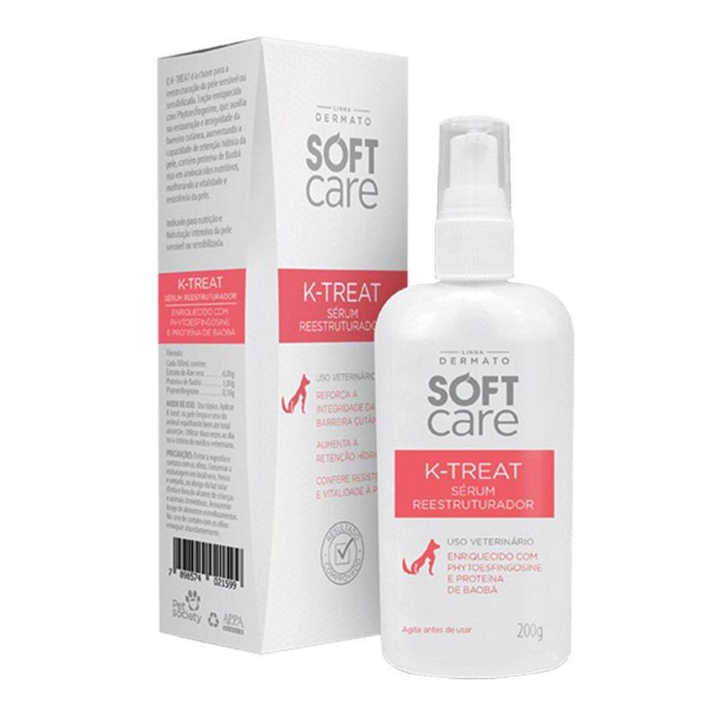 Foto-do-produto-Locao-Serum-Soft-Care-Ktreat-Para-Caes-e-Gatos-200g-no-petshop-online-da-Tudo-de-Bicho