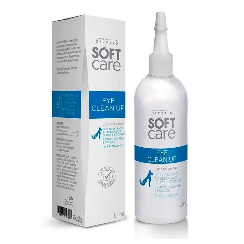 Foto-do-produto-Locao-Soft-Care-Eye-Clean-Up-Caes-e-Gatos-100ml-no-petshop-online-da-Tudo-de-Bicho