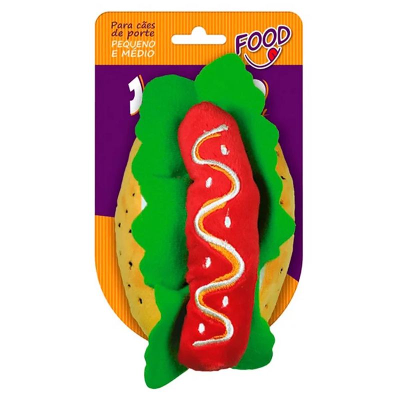 Foto-do-produto-Brinquedo-Pelucia-Food-Hot-Dog-Jambo-no-petshop-online-da-Tudo-de-Bicho