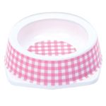 Foto-do-produto-Comedouro-Gatos-Jambo-Plastico-Vichy-Rosa-no-petshop-online-da-Tudo-de-Bicho