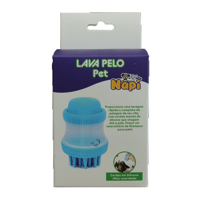 Foto-do-produto-Escova-Lava-Pelos-Rosa-Napi-no-petshop-online-da-Tudo-de-Bicho